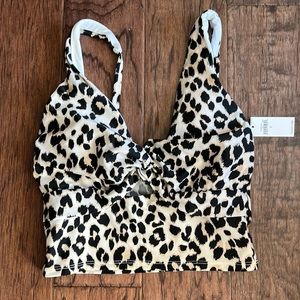 NWT old navy cheetah swim top